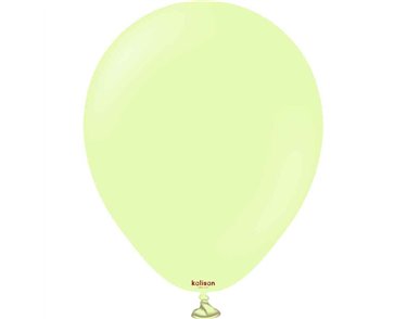 100PK 5in MACARON PISTACHIO KALISAN LATEX