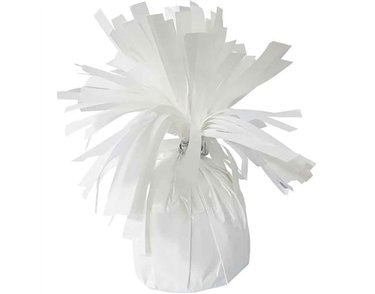 WHITE FOIL BALLOON WEIGHT