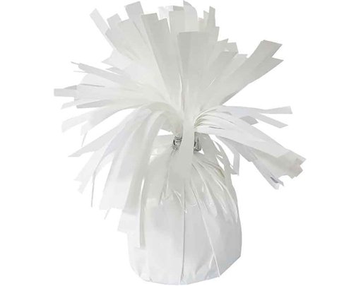 WHITE FOIL BALLOON WEIGHT