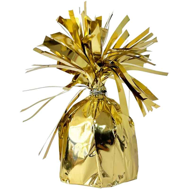 YELLOW FOIL BALLOON WEIGHT