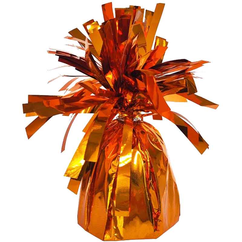 ORANGE FOIL BALLOON WEIGHT