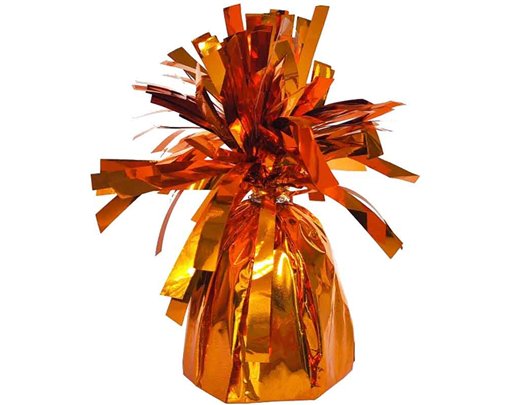 ORANGE FOIL BALLOON WEIGHT