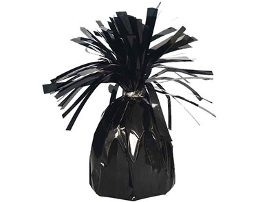 BLACK FOIL BALLOON WEIGHT