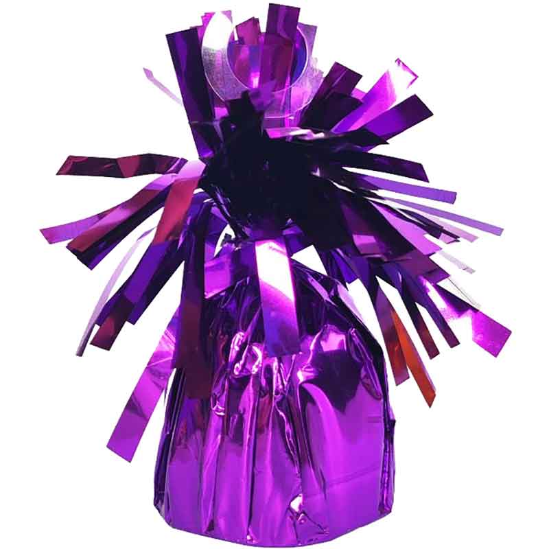PURPLE FOIL BALLOON WEIGHT