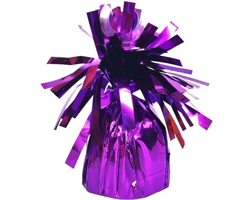 PURPLE FOIL BALLOON WEIGHT