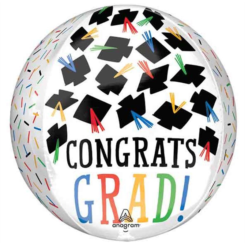 HATS OFF CONGRATS GRAD ORBZ