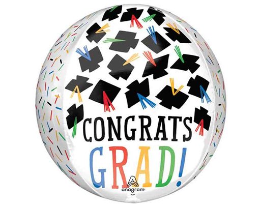 HATS OFF CONGRATS GRAD ORBZ