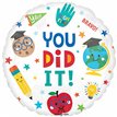 18in GRADUATION FUN YOU DID IT FOIL BALLOON