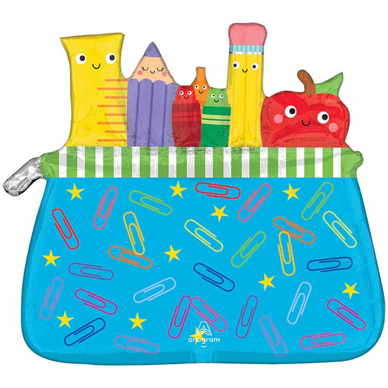 SCHOOL IN SESSION SUPERSHAPE FOIL BALLOON