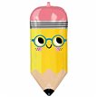 WRITE ON PENCIL SUPERSHAPE FOIL BALLOON