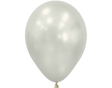 50PK 5in SILK OYSTER WHITE SEMPERTEX (20019337)
