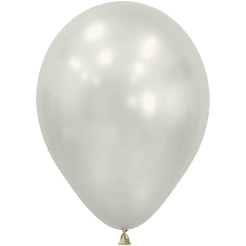50PK 12in SILK OYSTER WHITE SEMPERTEX (20019344)