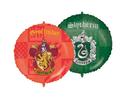 18in HARRY POTTER HOGWARTS HOUSES FOIL BALLOON