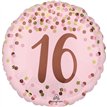 18in PRETTY PINK 16TH BIRTHDAY FOIL BALLOON