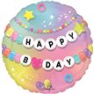 18in FRIENDSHIP HAPPY BIRTHDAY FOIL BALLOON