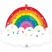 RAINBOW SPRINKLES BIRTHDAY SUPERSHAPE BALLOON
