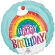 18in RAINBOW SPRINKLES BIRTHDAY FOIL BALLOON
