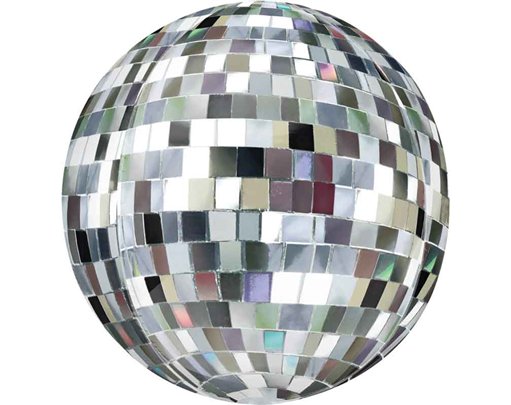 DISCO BALL ORBZ BALLOON