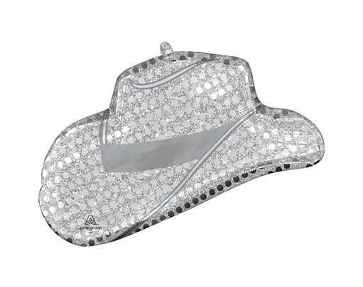 DISCO WESTERN HAT SUPERSHAPE BALLOON