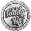 18in DISCO WESTERN FOIL BALLOON