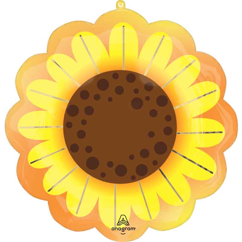 SUNFLOWER GLOW SUPERSHAPE BALLOON