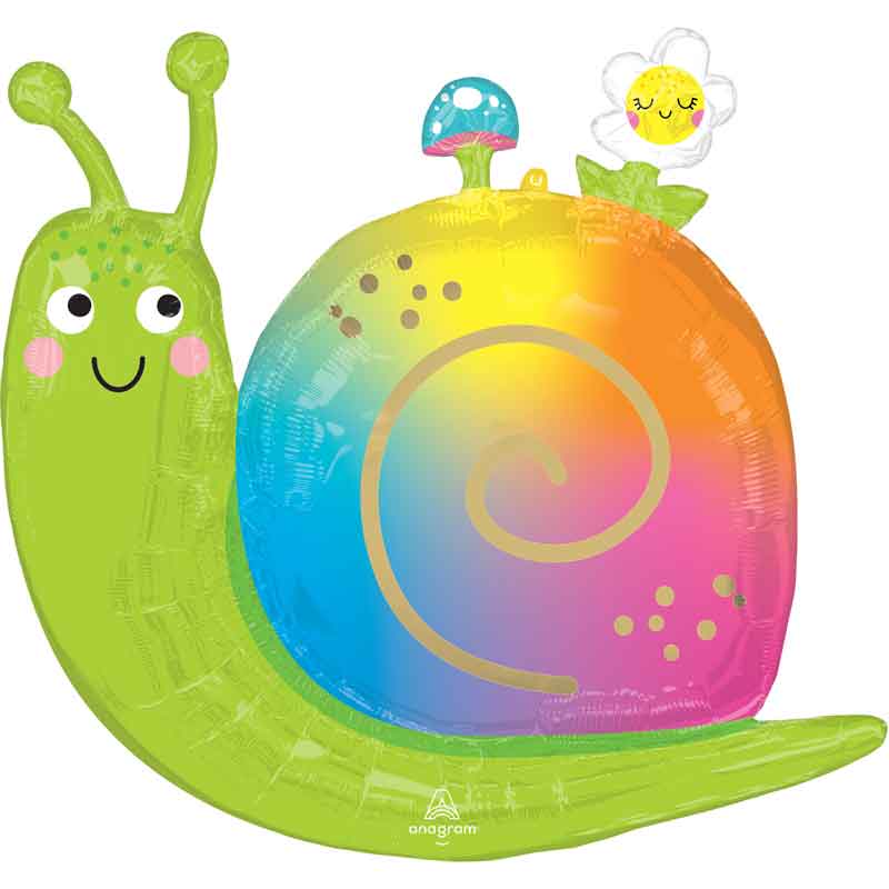 HAPPY SNAIL SUPERSHAPE BALLOON