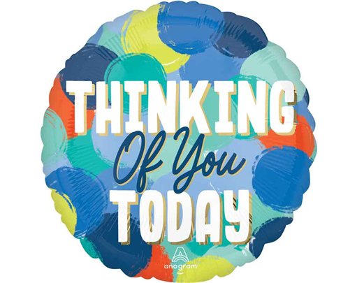 18in THINKING OF YOU TODAY FOIL BALLOON