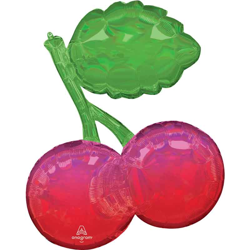 FRUITY MIX IRIDESCENT CHERRIES SUPERSHAPE BALLOON