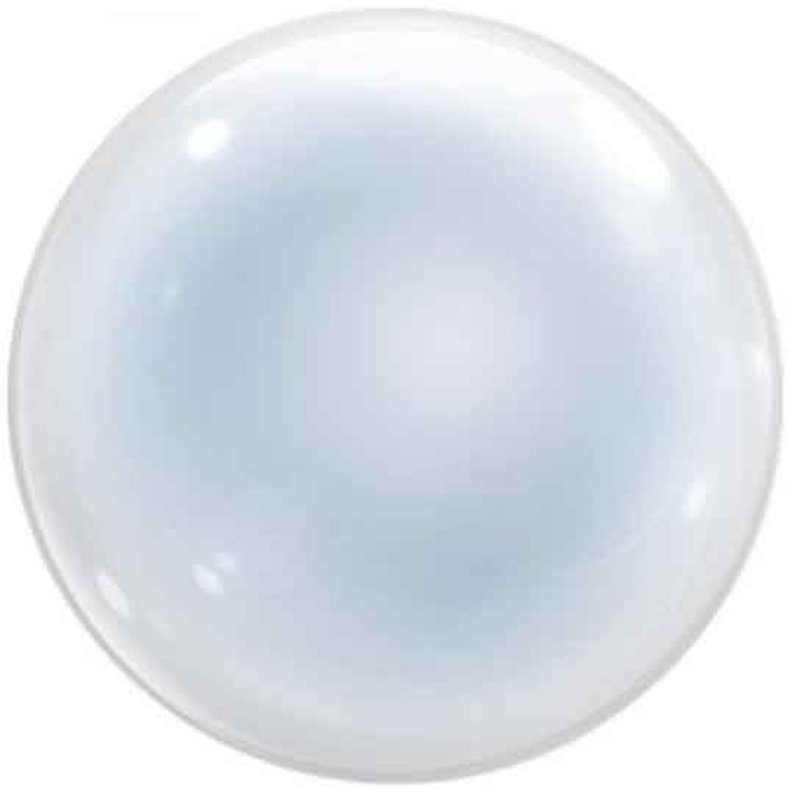 24in ORIGINAL DECO BUBBLE T BALLOON UNPACKAGED 10S