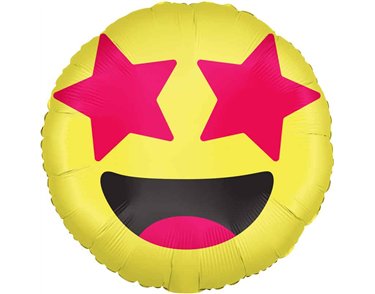 18in "SMILEY FACE" FOIL BALLOON