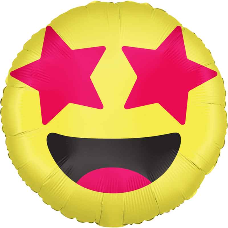 18in "SMILEY FACE" FOIL BALLOON
