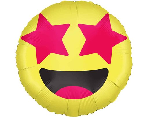 18in "SMILEY FACE" FOIL BALLOON