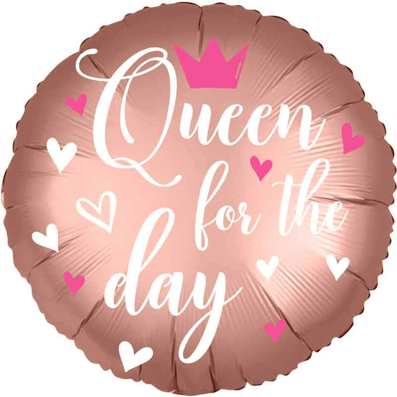 18in "QUEEN FOR THE DAY" FOIL BALLOON