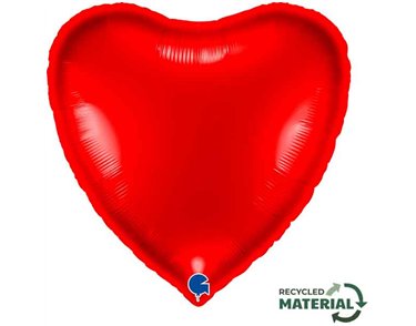 31in RED HEART FOIL BALLOON