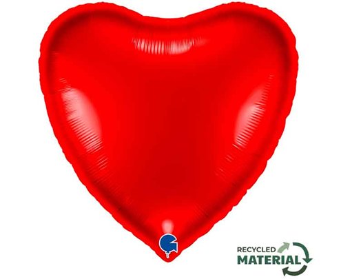 31in RED HEART FOIL BALLOON