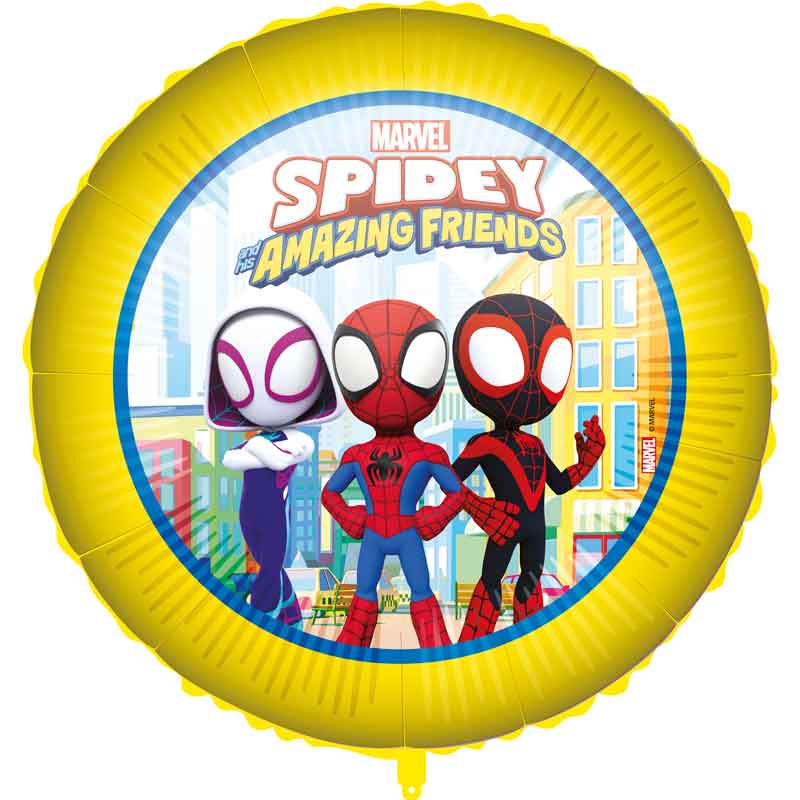 18in SPIDEY AND HIS AMAZING FRIENDS FOIL BALLOON