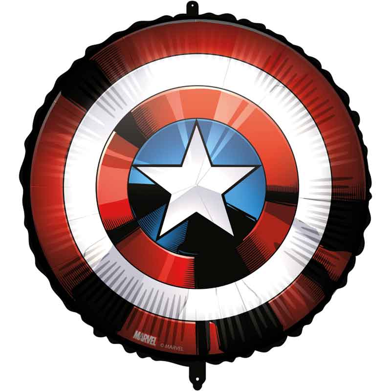18in AVENGERS SHIELD FOIL BALLOON