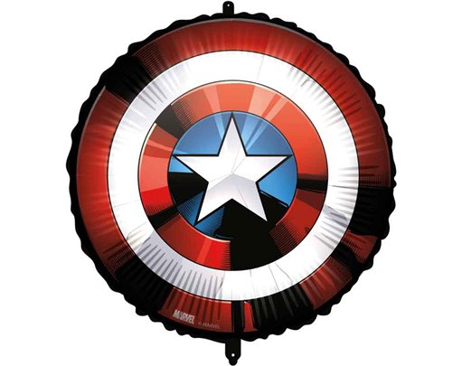 18in AVENGERS SHIELD FOIL BALLOON