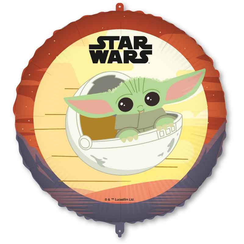 18in STAR WARS THE MADALORIAN FOIL BALLOON