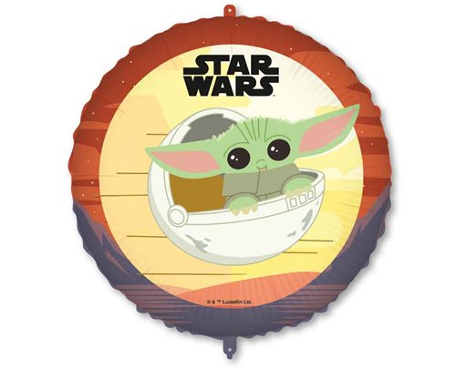 18in STAR WARS THE MADALORIAN FOIL BALLOON