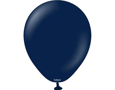 100PK 12in STANDARD NAVY BLUE KALISAN LATEX