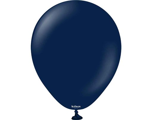 100PK 12in STANDARD NAVY BLUE KALISAN LATEX