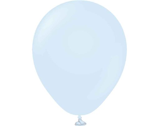 100PK 12in MACARON BABY BLUE KALISAN LATEX