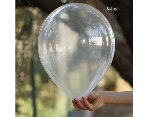 100PK 5in TRANSPARENT KALISAN LATEX
