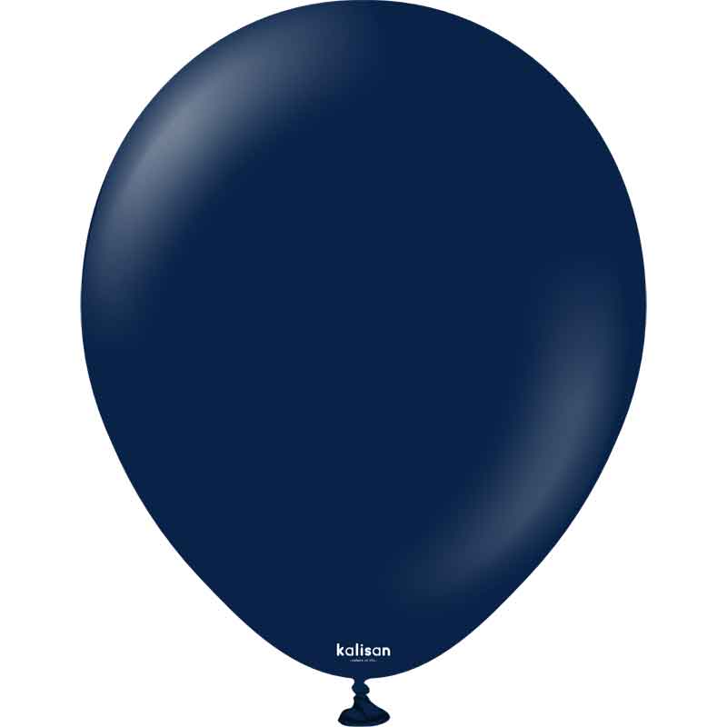 100PK 5in STANDARD NAVY BLUE KALISAN LATEX