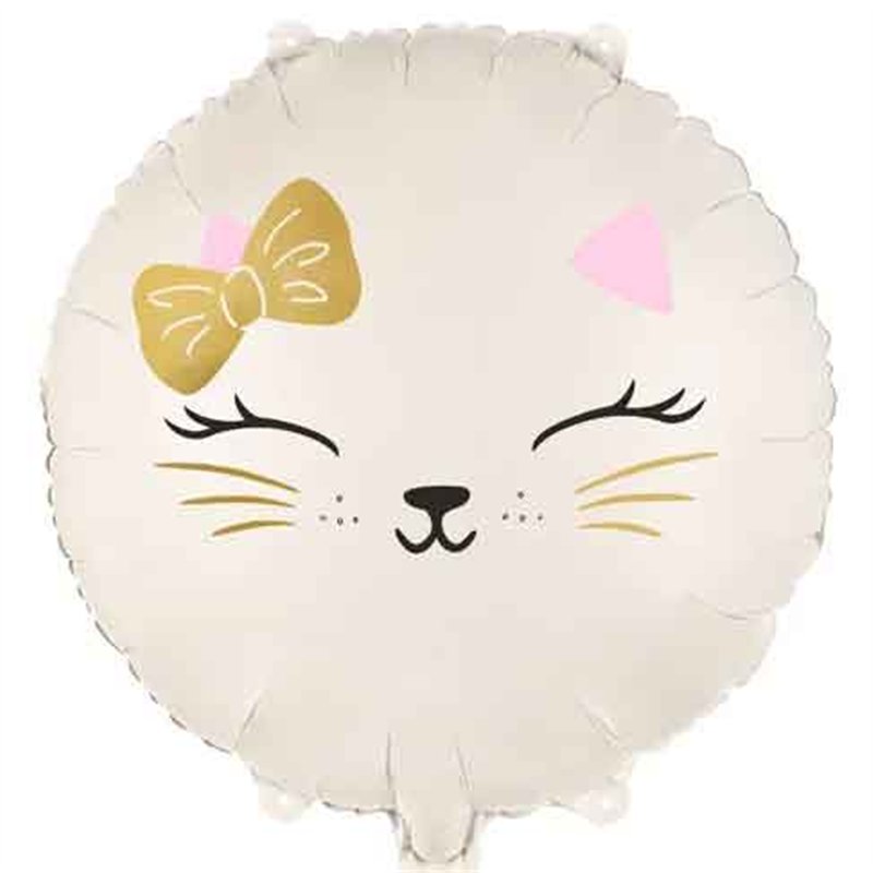 18in CUTE CAT FOIL BALLOON
