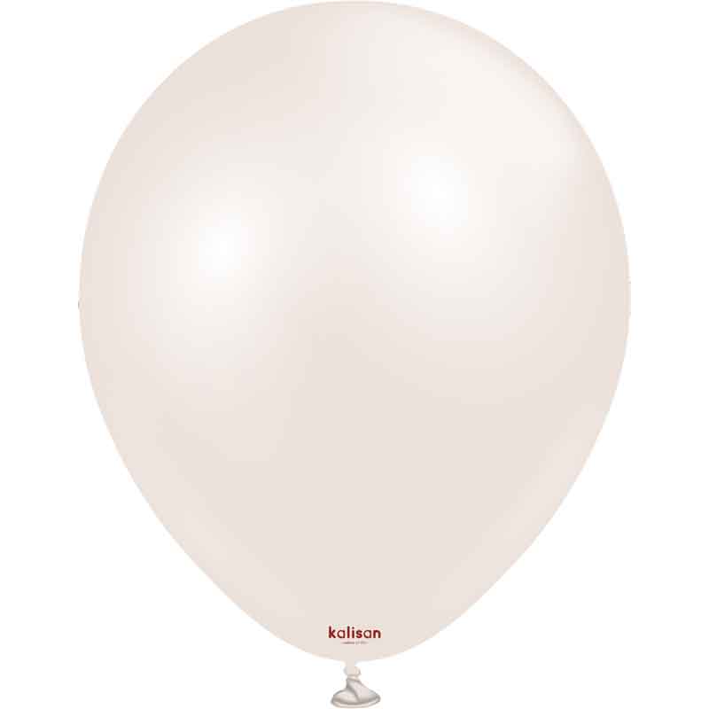 25PK 18in AURA BEIGE CREAM KALISAN LATEX