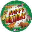 18in HAPPY BIRTHDAY DINOSAUR FOIL BALLOON