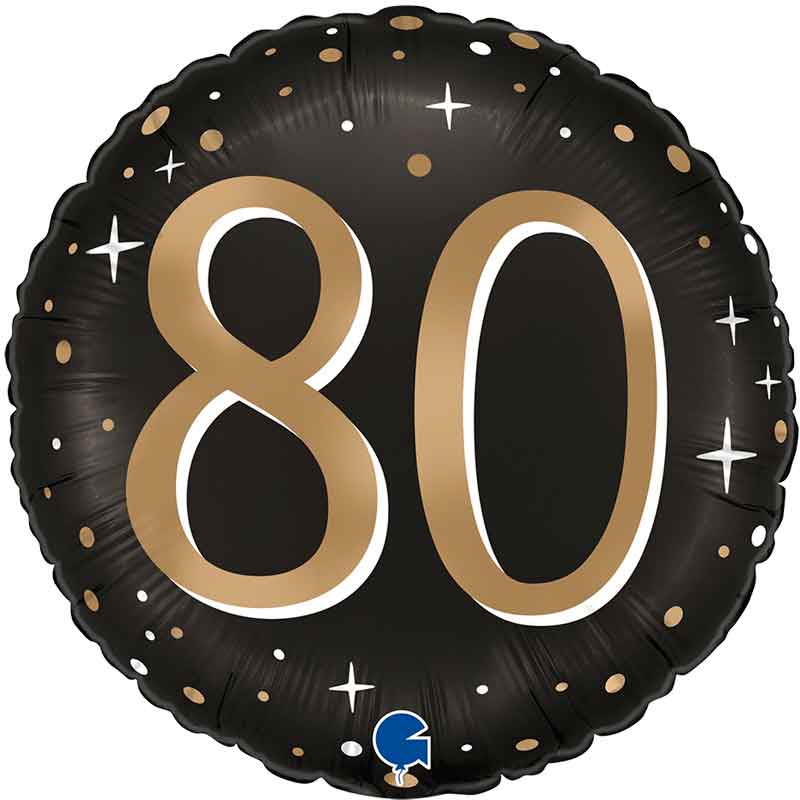 18in SPARKLING 80 FOIL BALLOON