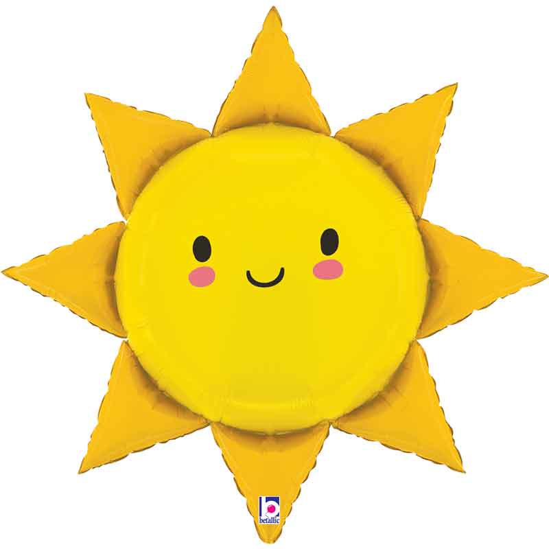 38in SUMMER SUN FOIL BALLOON